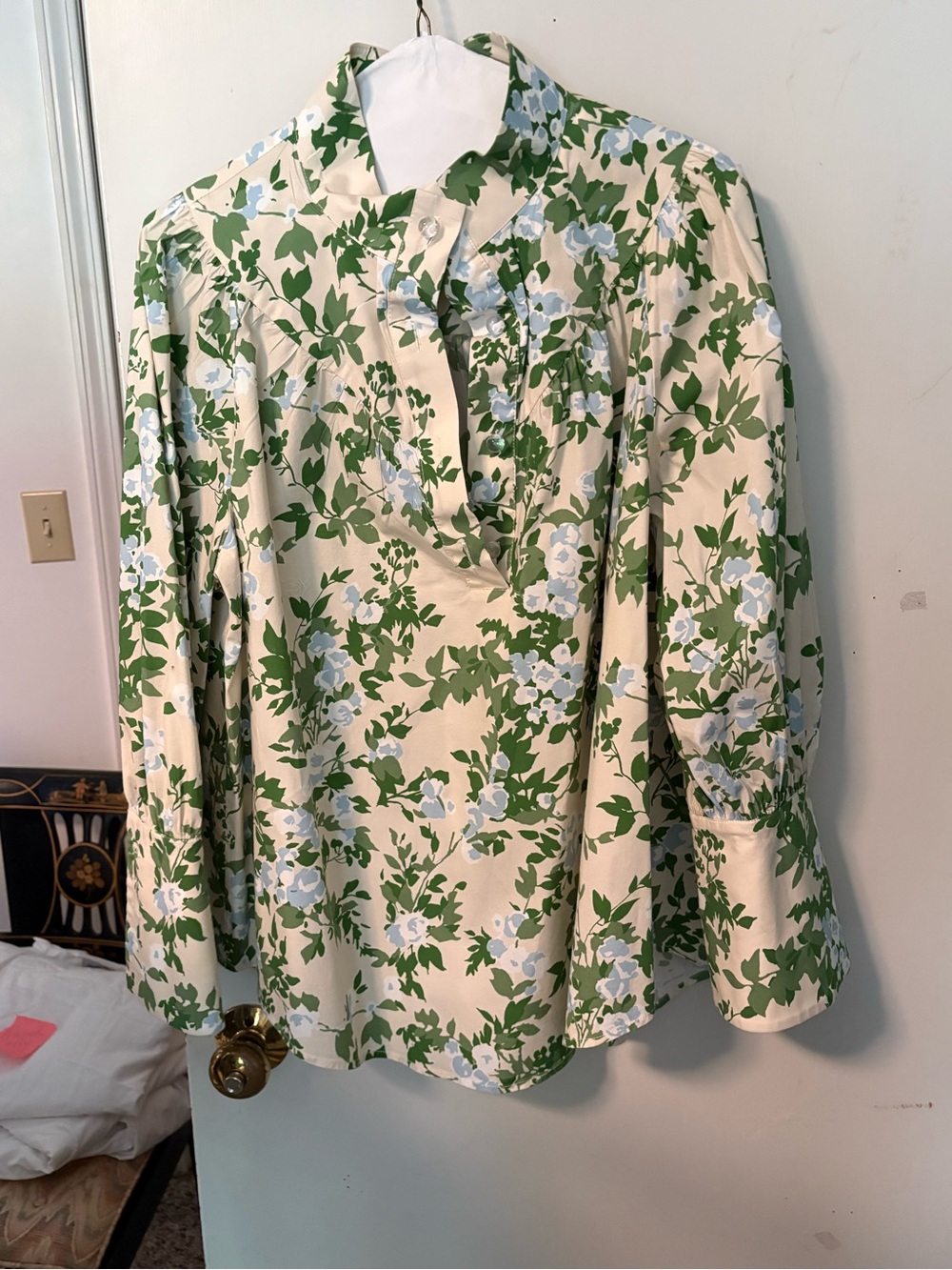 Tuckernuck High Neck Blouse